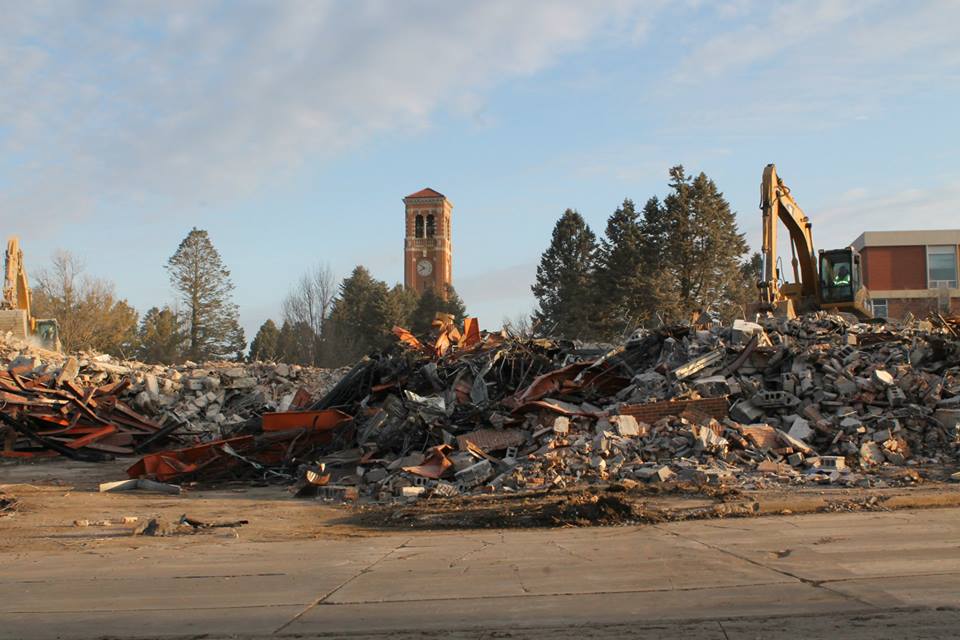 Baker Hall Demolition