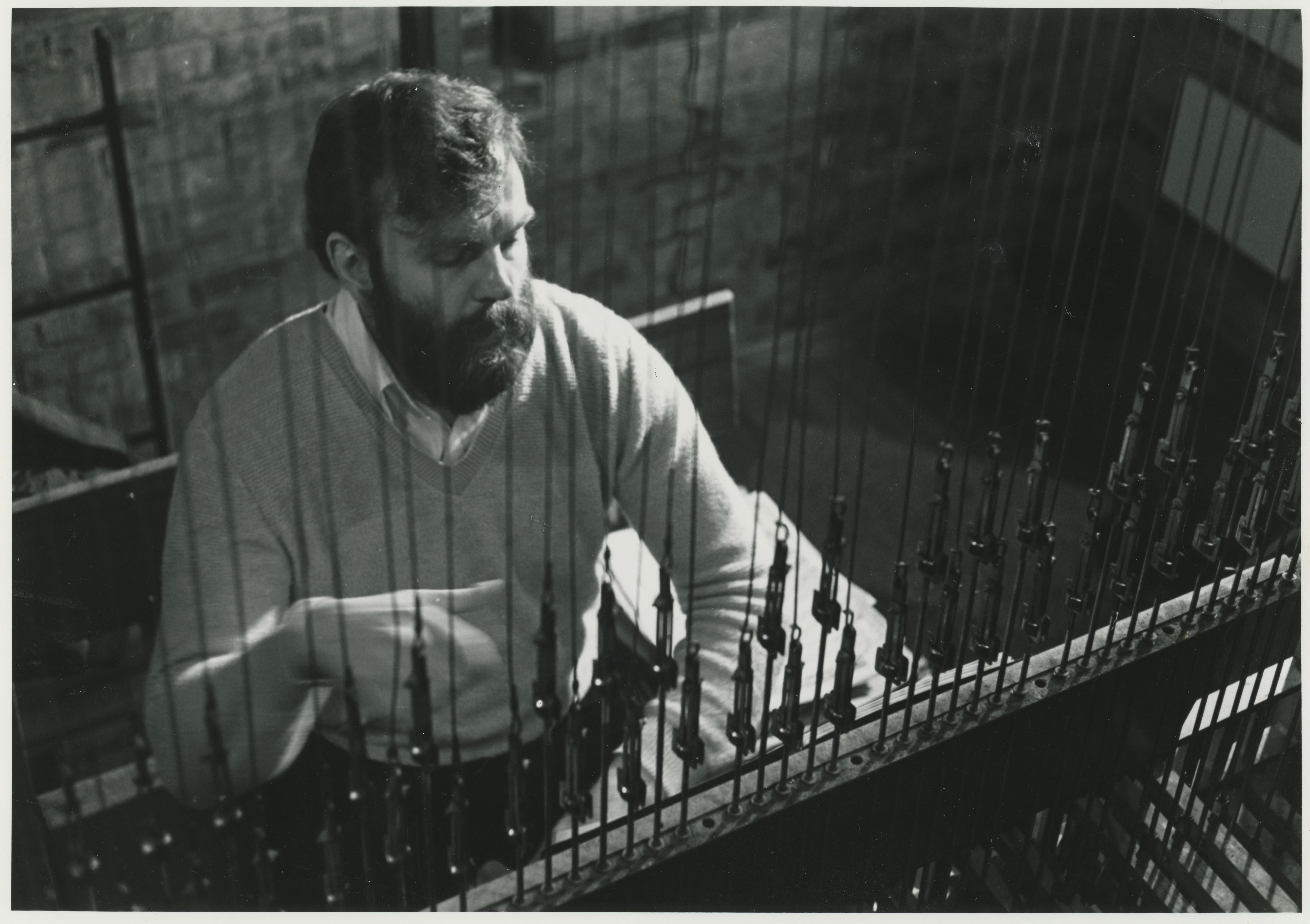 Bob Byrnes playing carillon
