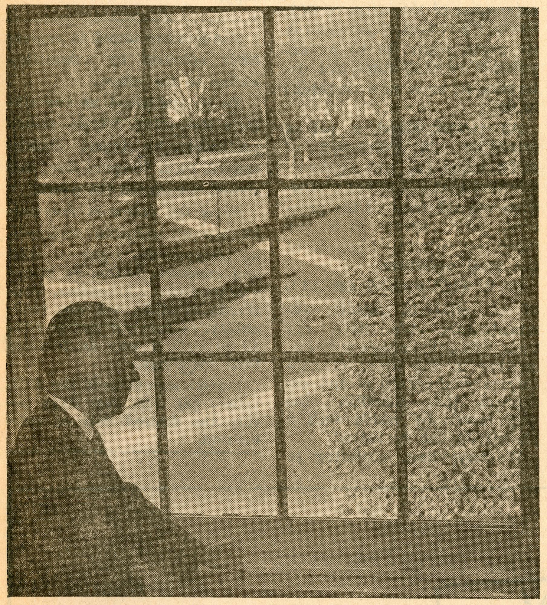 Professor Donald Howard looking over the Circle