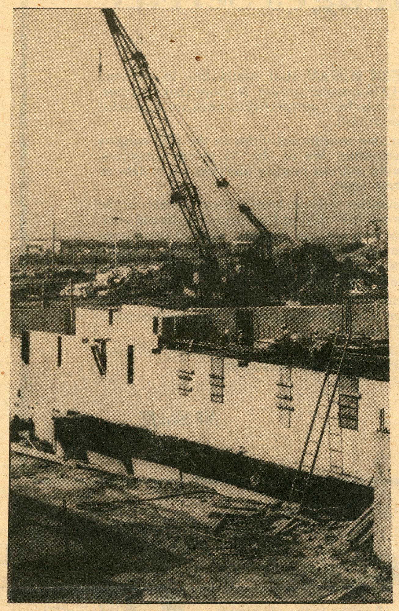 Speech/Art Complex under construction