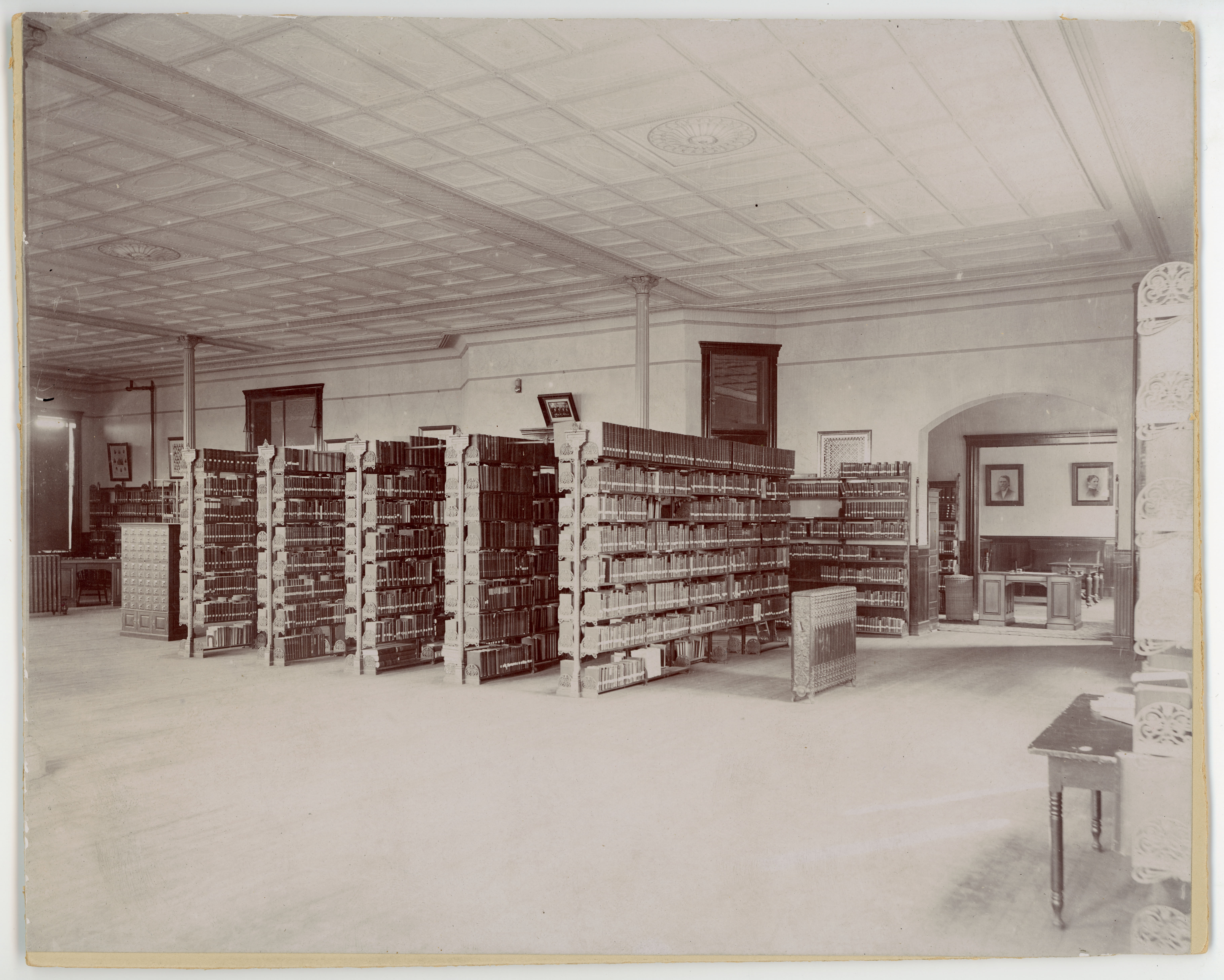 Library housed in the Old Administration Building