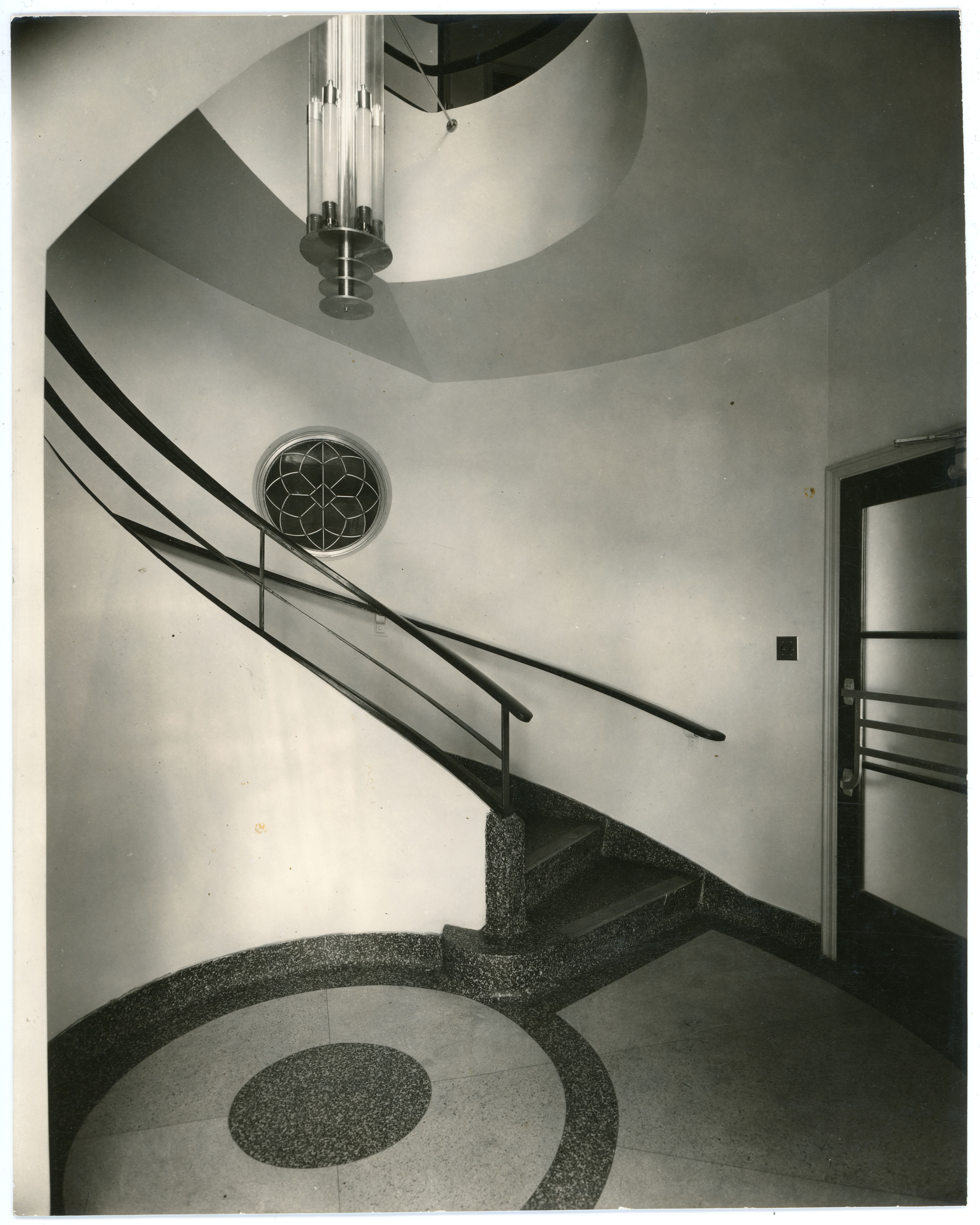 Stairway in Baker Hall