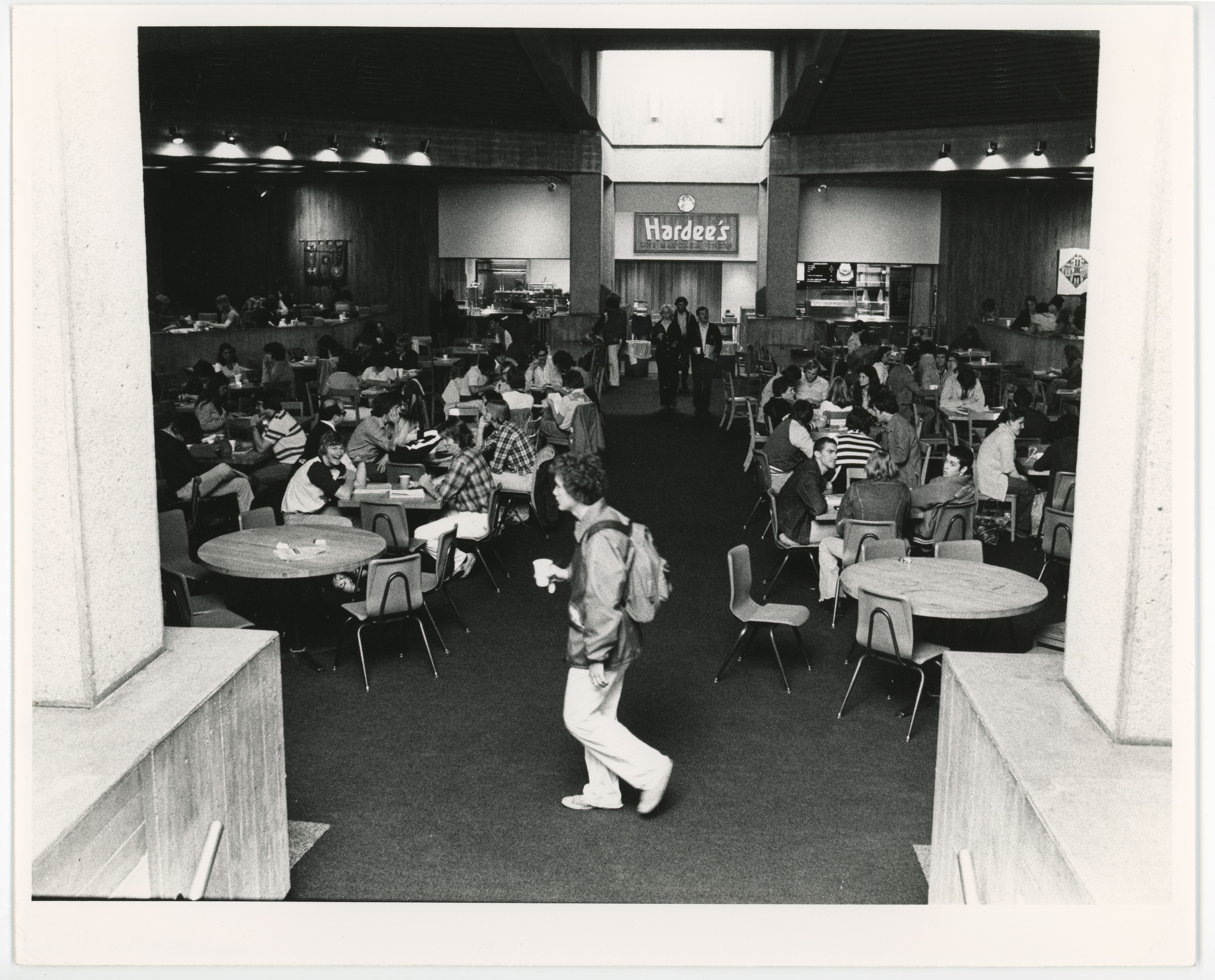 People in the Union food court