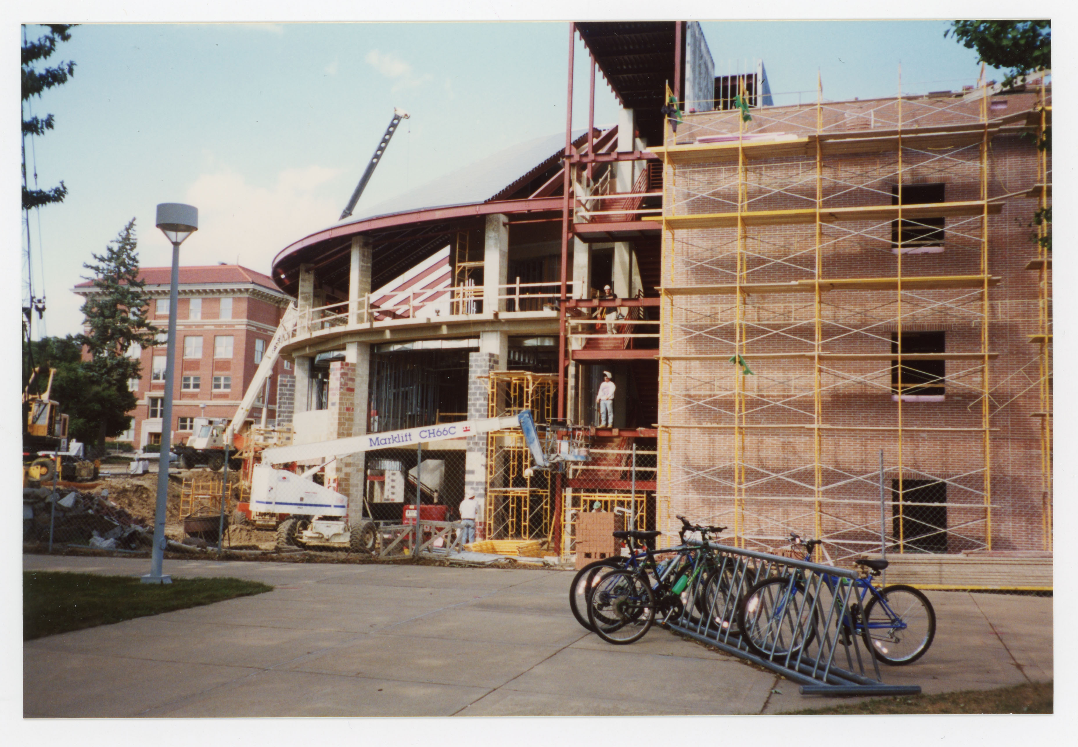 Construction of McCollum Science Hall addition