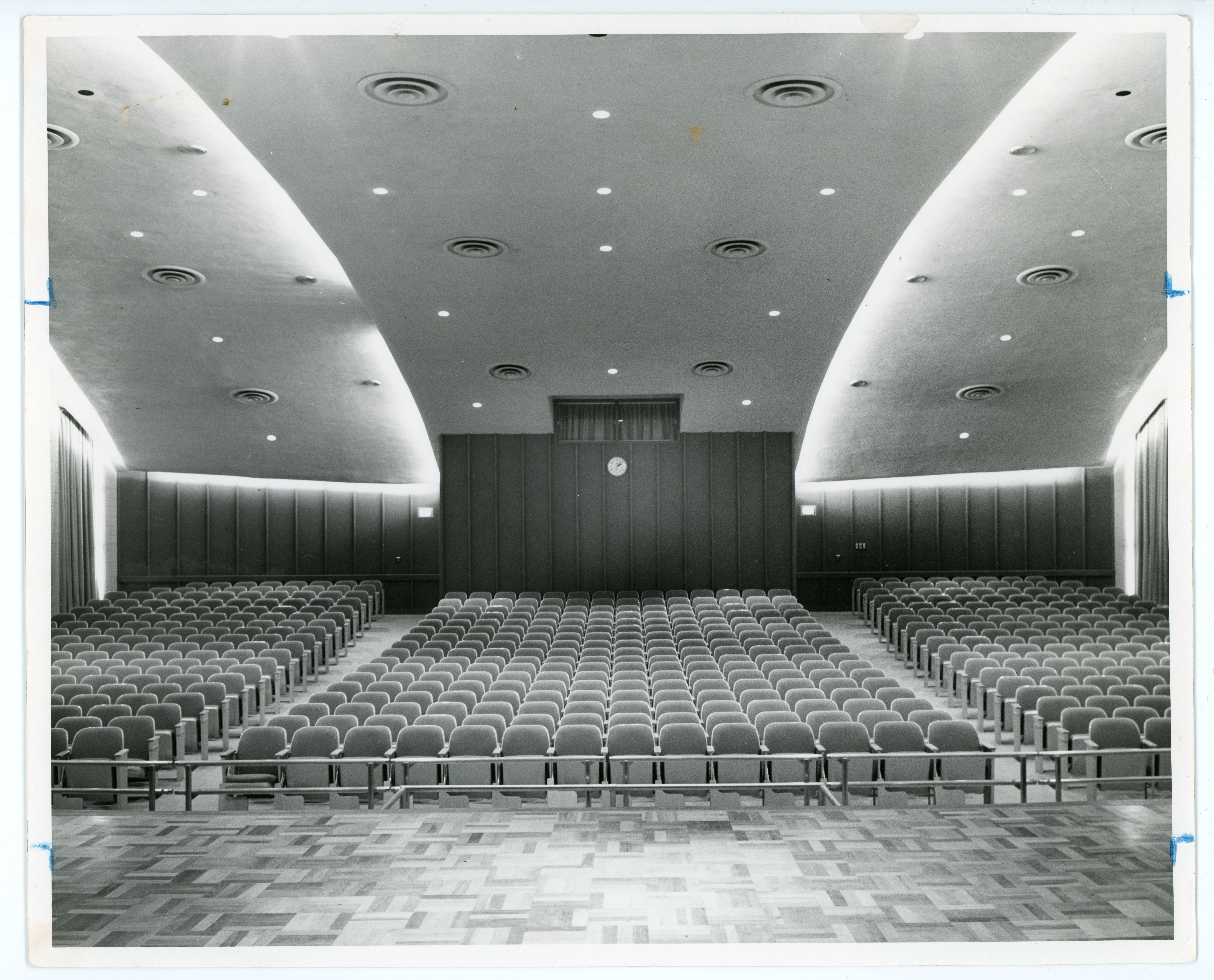 Russell Hall auditorium, undated