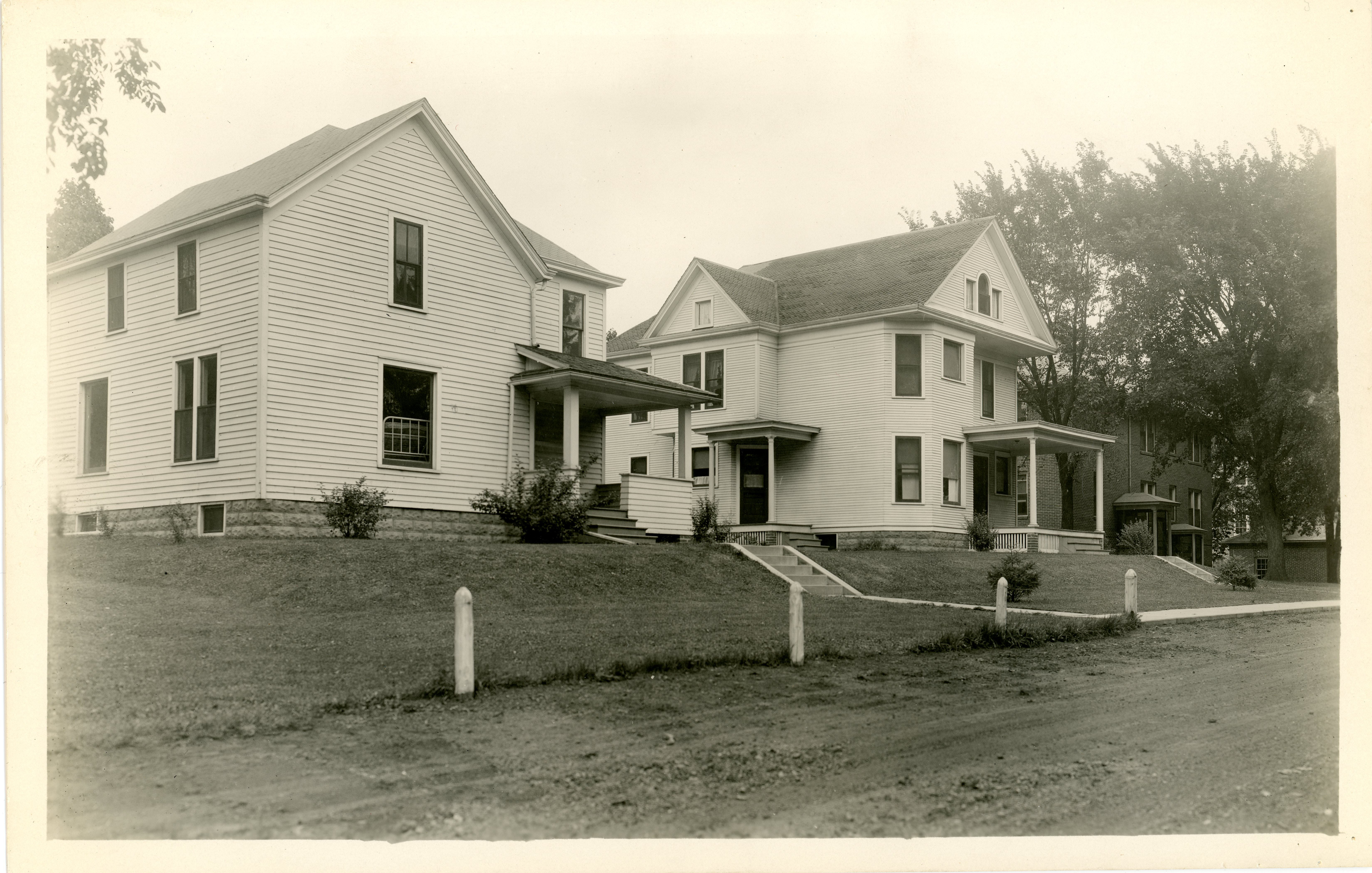 Wood frame houses