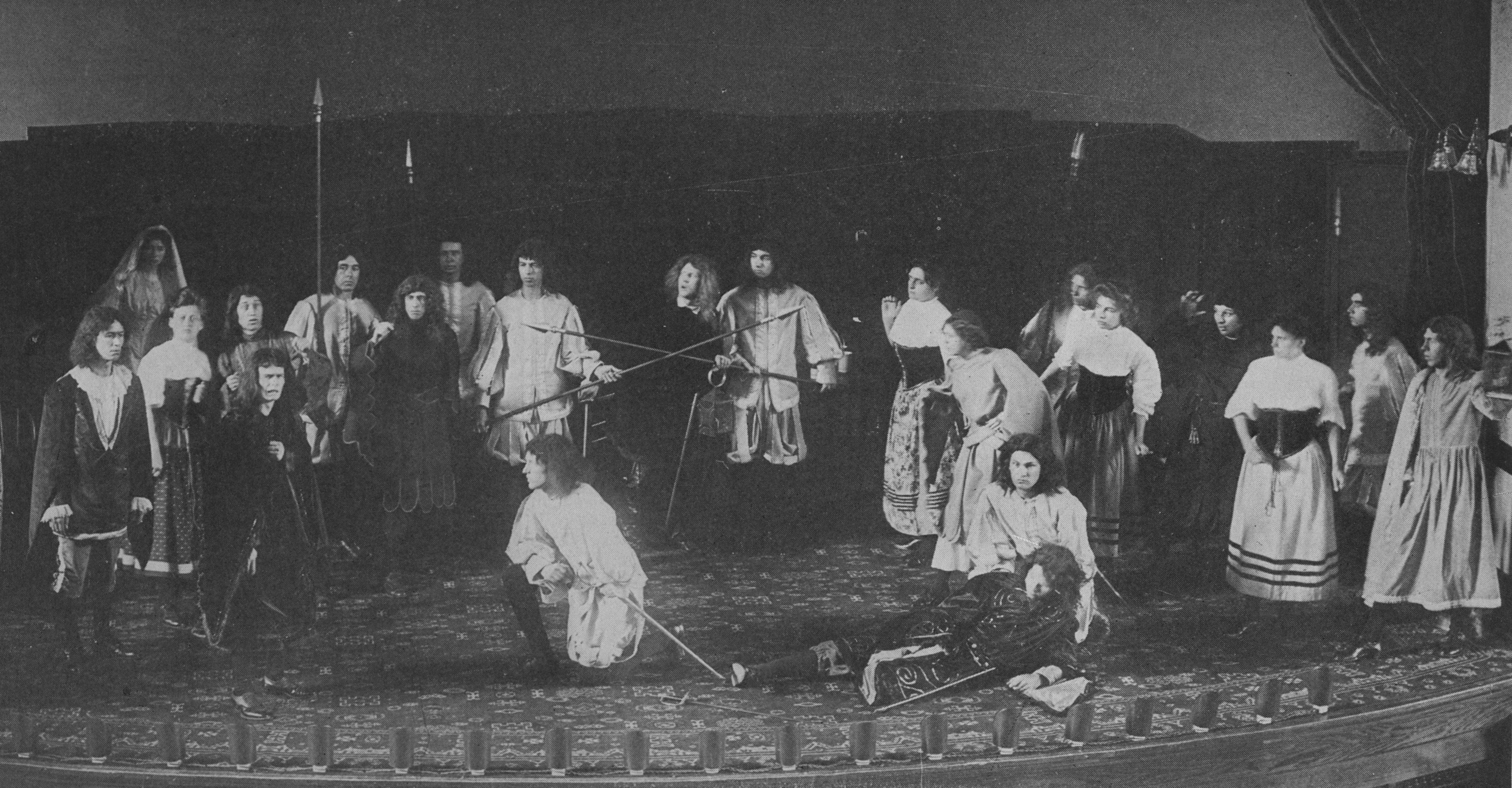 "If I Were King", class play, 1908