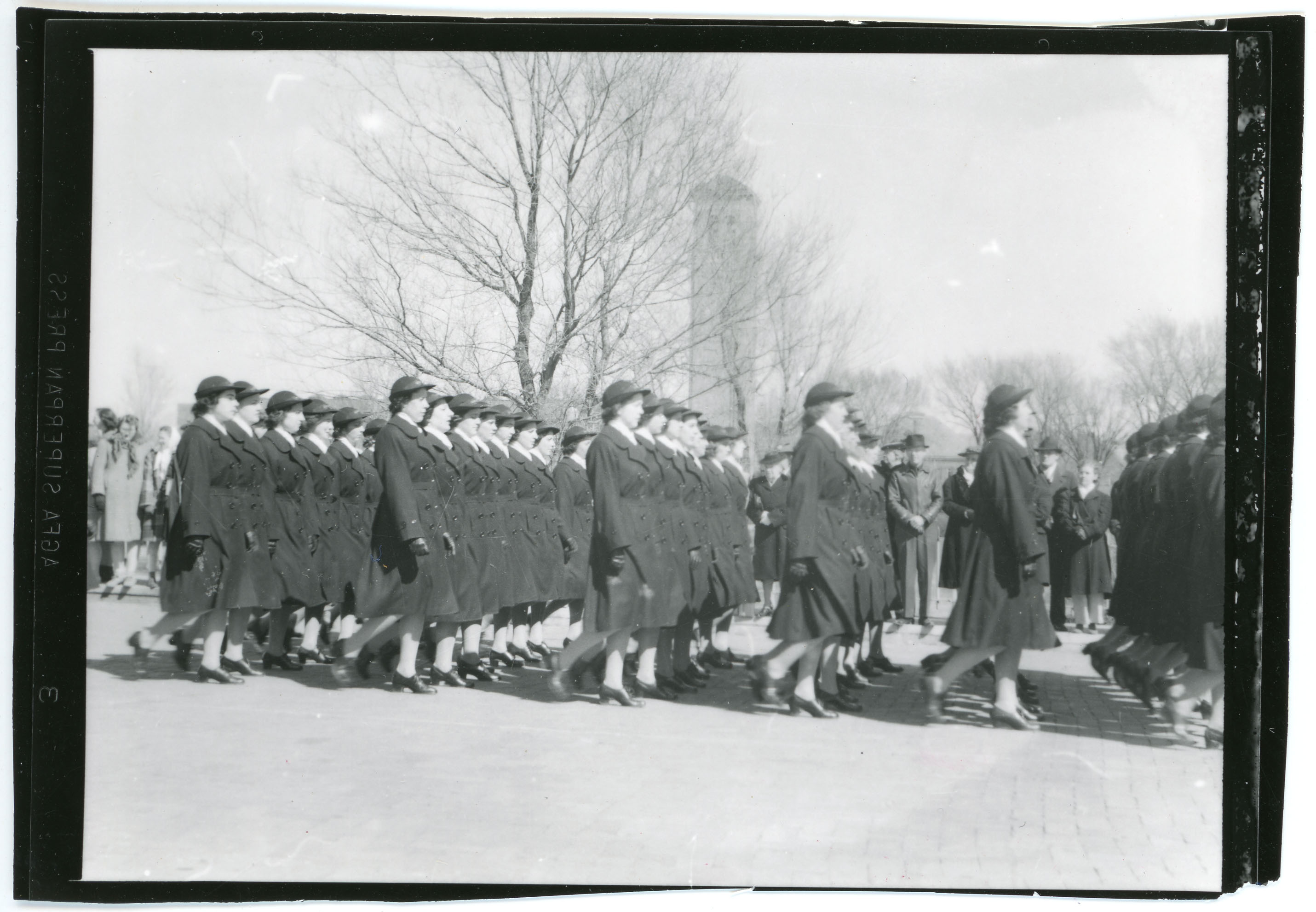 WAVES parading on campus