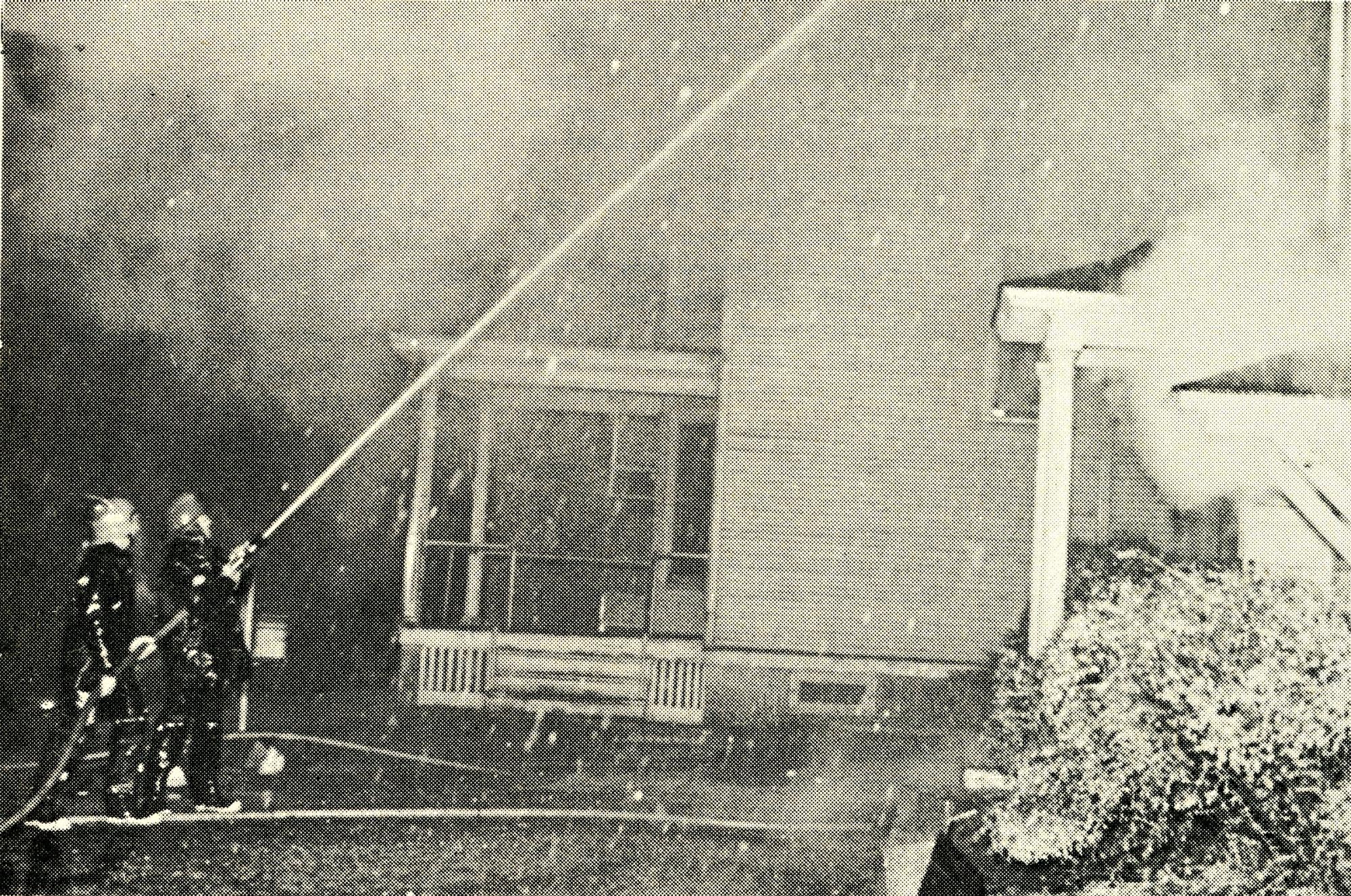 Biology Annex Fire