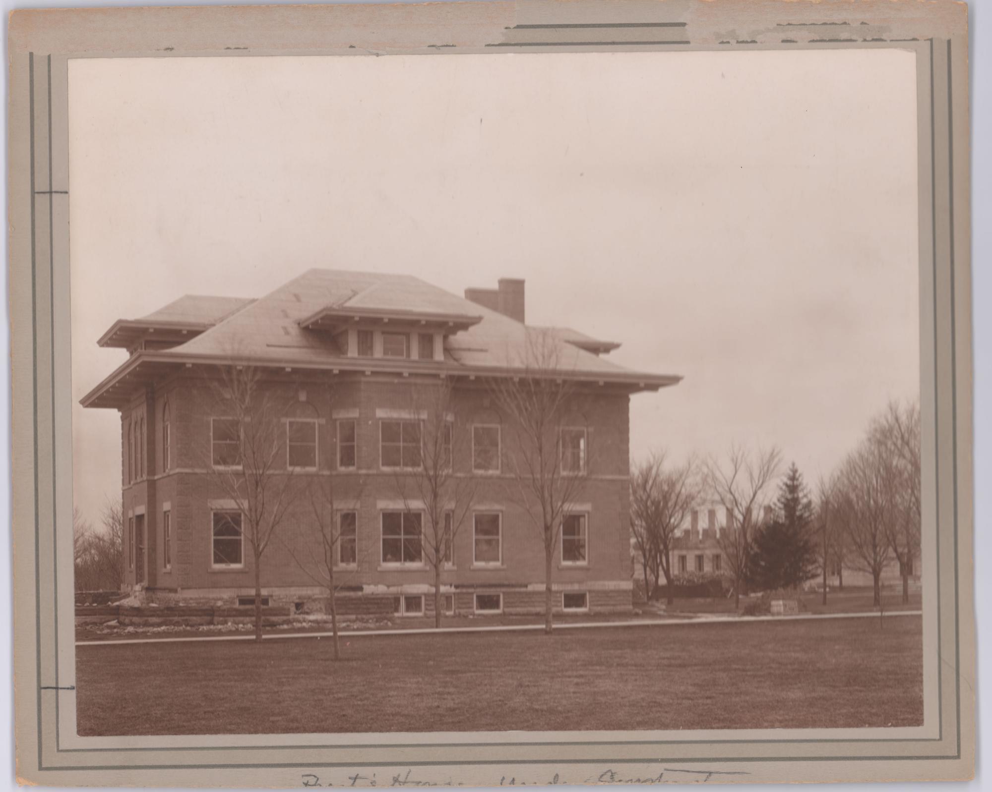 President's house nearing completion