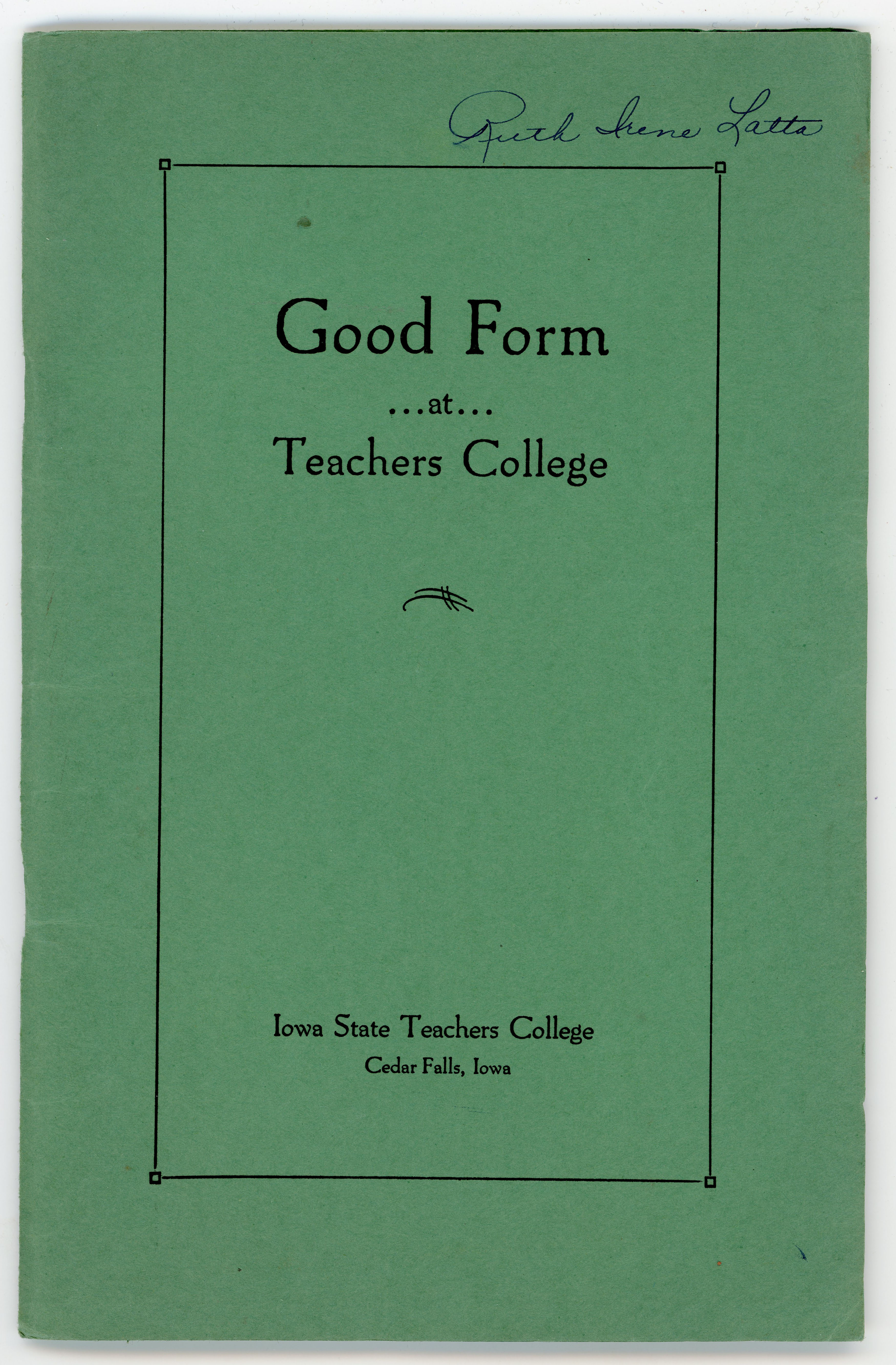 Good Form at Teachers College