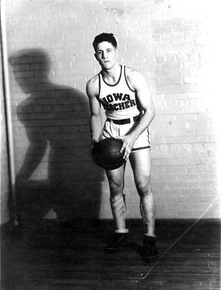 Raymond Smalling with a basketball.