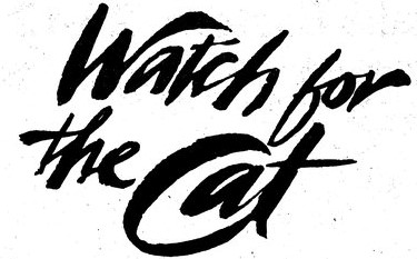 Watch for the Cat Logo