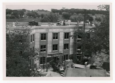 North hall construction