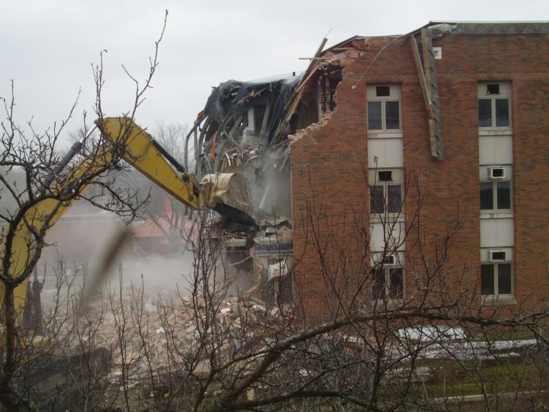 Baker Hall Demolition