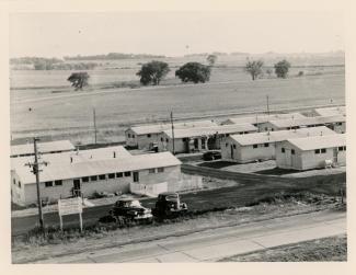 Photo of several Sunset Village units