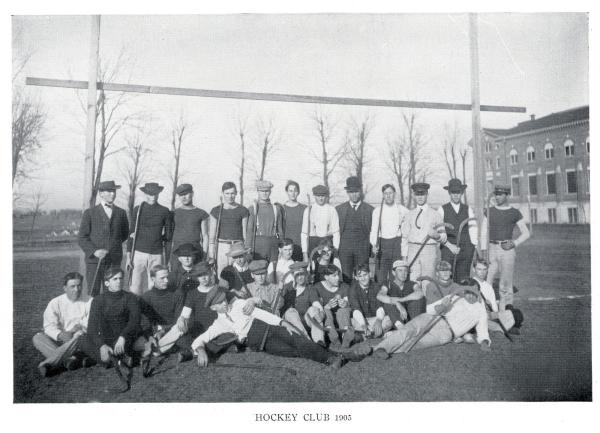 Men's field hockey team, 1905