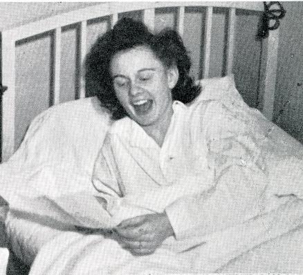 Photograph of Peggy Entz in the Student Health Center