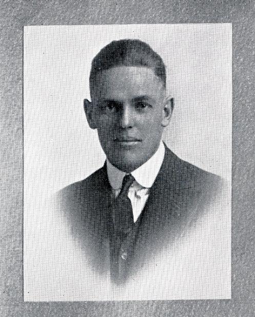 Yearbook photograph of Axel Justesen