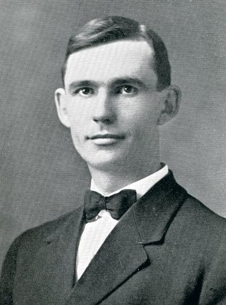 Yearbook photograph of Professor Reuben McKitrick