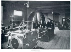 Steam Plant engine room