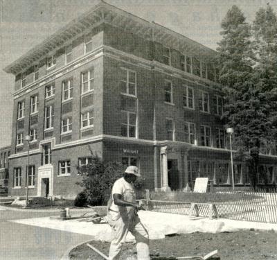 Exterior of Wright Hall