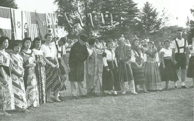 International dinner, 1957