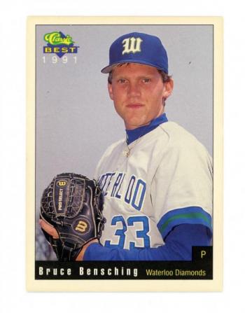 Bruce Bensching baseball card