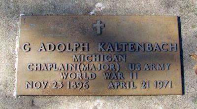 Gustave Kaltenbach's gravestone