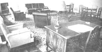 Faculty Men's lounge in the Commons