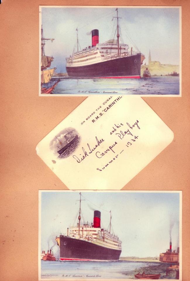 Carinthia and Laconia postcards