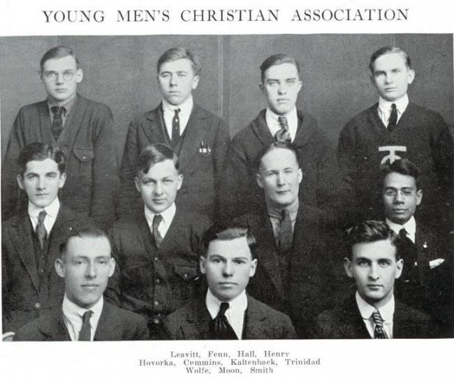 YMCA leadership, 1922