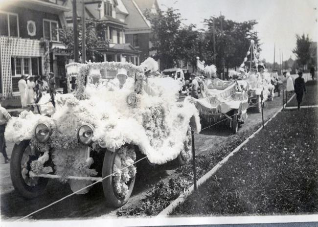 May Day parade lines up along 23rd Street