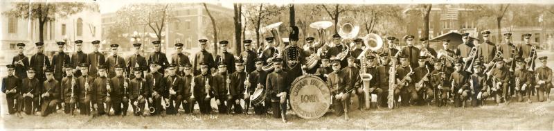 Cedar Falls Concert Band, about 1903.
