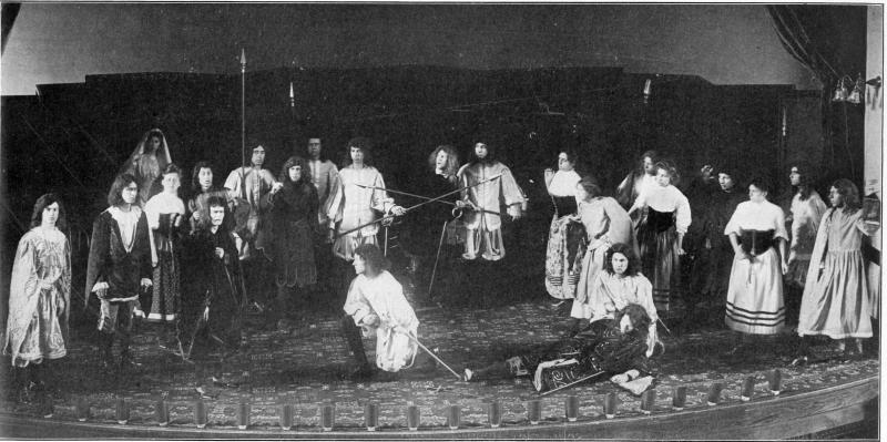 If I Were King, class play, 1908