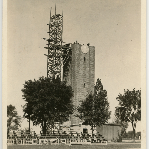 Partially completed Campanile