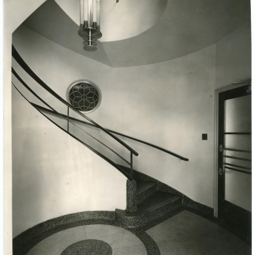 Baker winding staircase
