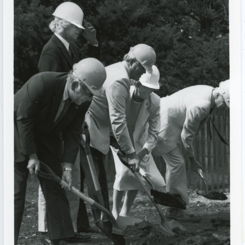 Groundbreaking for the Business Building