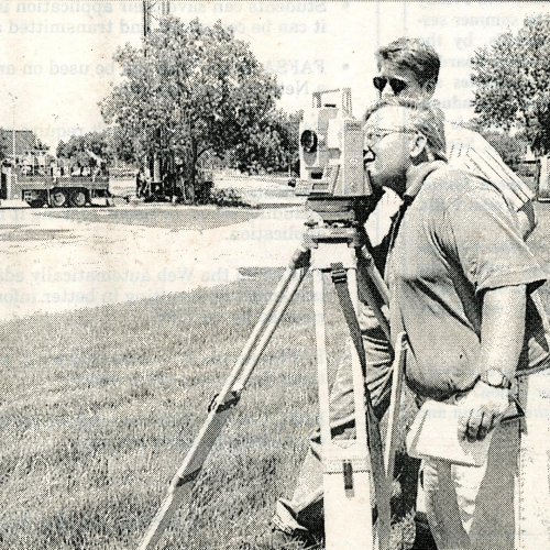 Story Construction surveing the future GBPAC location