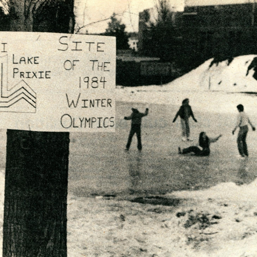 Ice-skaters on Prexy’s Pond